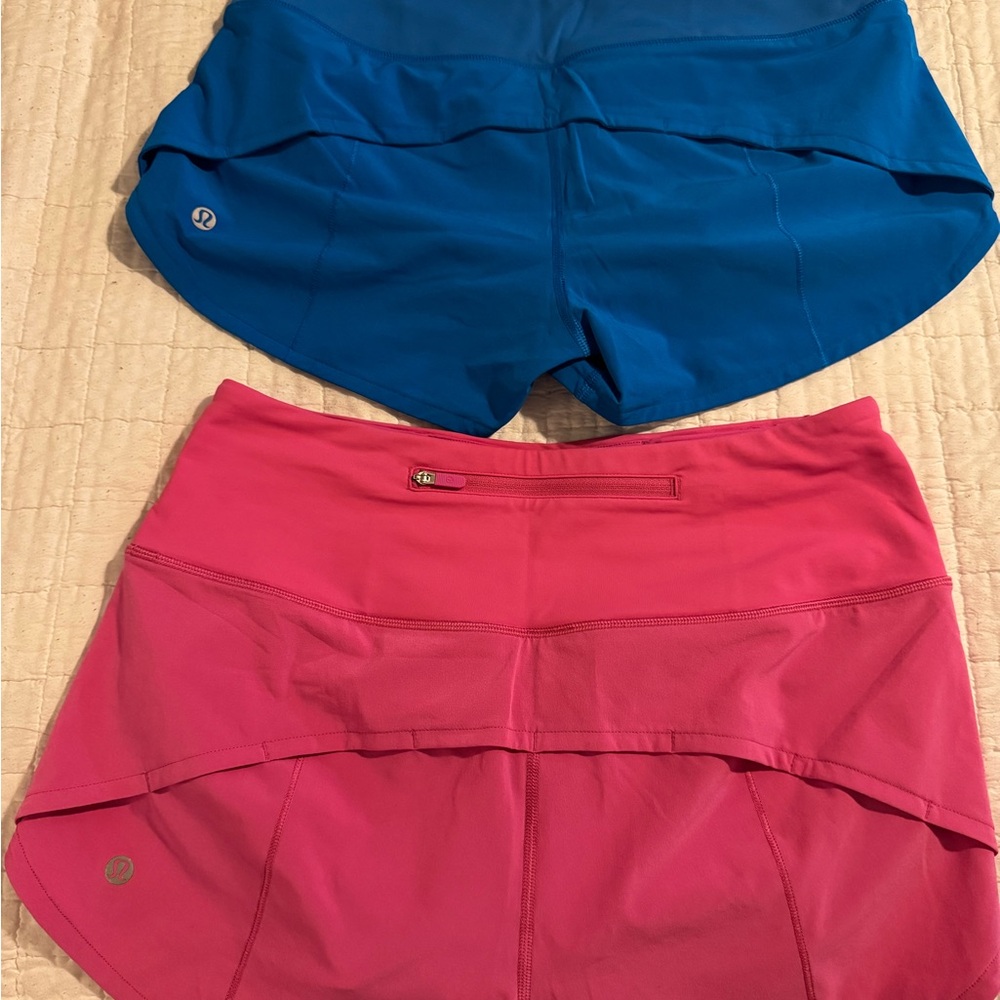 Lululemon speed up shorts